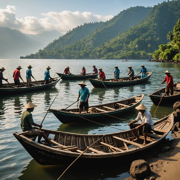 Où découvrir les traditions de la pêche artisanale en Indonésie?