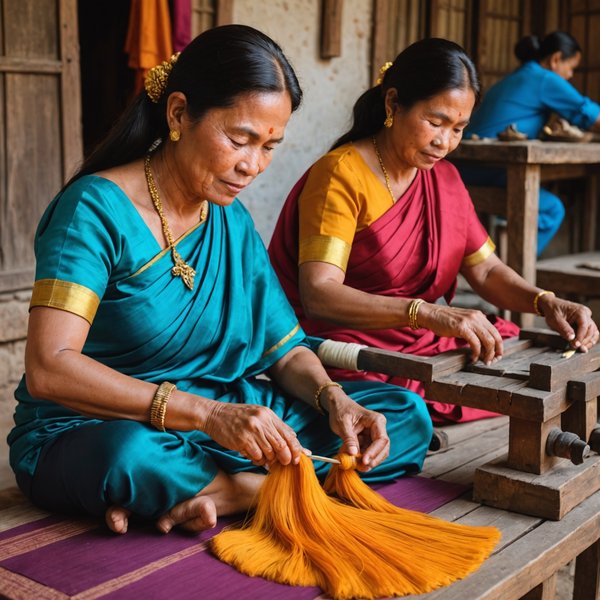 Où découvrir les traditions de la fabrication de la soie en Cambodge : ateliers et artisans recommandés ?